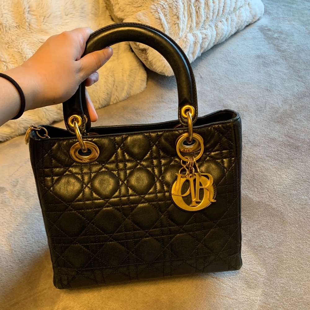 Dior Lady Dior in black Lambskin